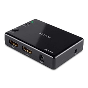 Belkin AV10117 4-Way HDMI Switch with Wireless Remote