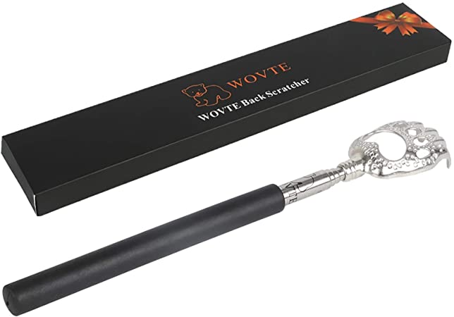 WOVTE Bear Claw Black Telescopic Back Scratcher