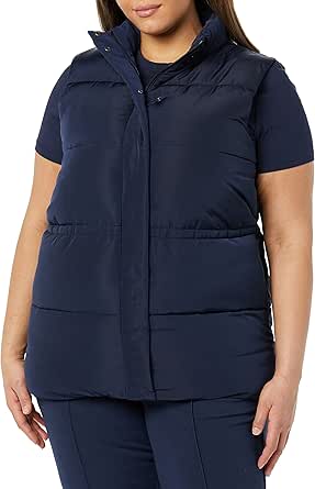 Amazon Aware Women's Relaxed-Fit Water Repellent Recycled Polyester Puffer Vest (Available in Plus Size) (Previously