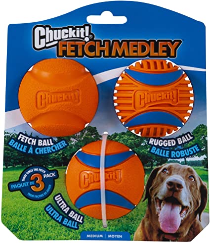 Chuckit! Fetch Medley 3 Pack