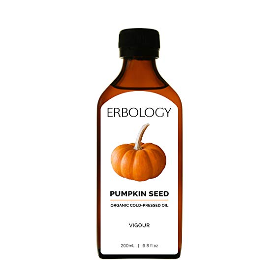 Organic Cold-Pressed Pumpkin Seed Oil 6.8 fl oz - Premium Food Grade