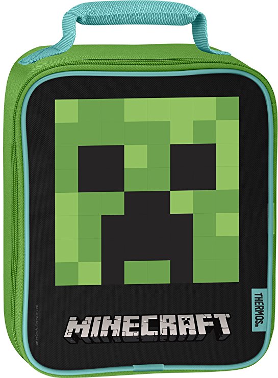 Thermos Soft Lunch Kit, Minecraft - Upright