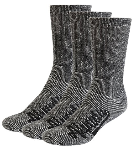 Alvada 80% Merino Wool Hiking Socks Thermal Warm Crew Winter Sock For Men Women 3 Pairs