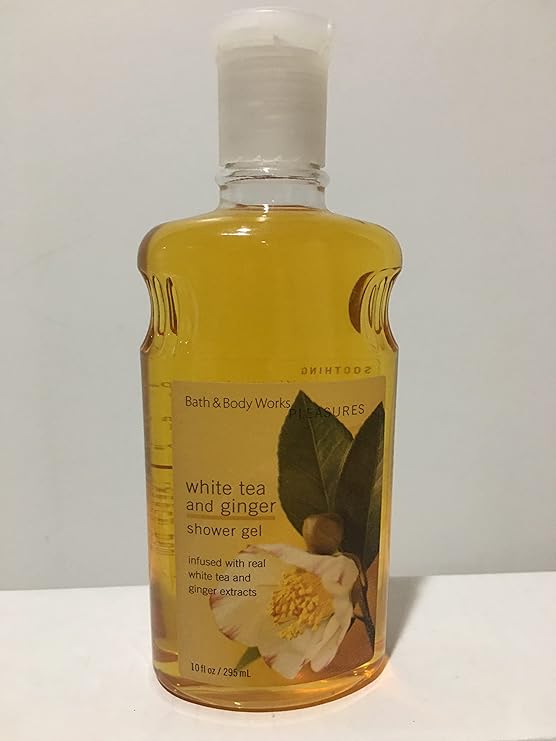 Bath Body Works White Tea Ginger 10.0 oz Shower Gel