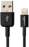 AmazonBasics Apple Certified Lightning to USB Cable - 4 Inches 10 Centimeters - Black