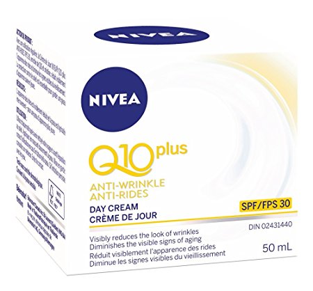 NIVEA Q10 Plus ANTI-WRINKLE with SPF 30 Day Care Cream 50 ml size (1.69 oz)