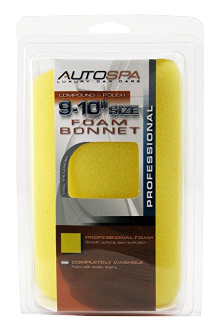 Carrand 40411AS AutoSpa Foam 9-10" Polishing Bonnet