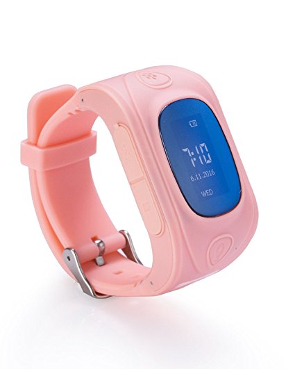 Toggr Junior Pink - Smartwatch for kids with GPS tracker (GPS, GSM & WiFi)