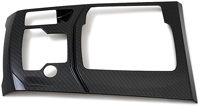Kadore Carbon Fiber Style Interior Gear Shift Box Panel Cover Trim for Mazda CX-5 CX5 2017-2021 Left Hand Driving Automatic Transmission
