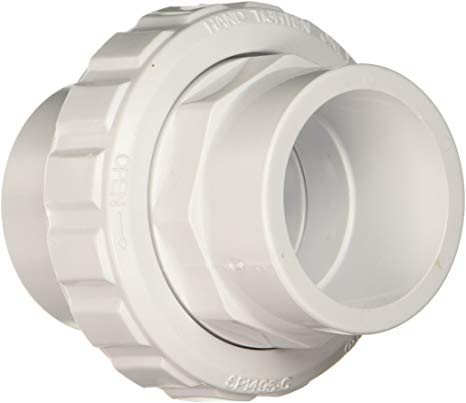 Hayward SP14952S 1-1/2-Inch Socket by 2-Inch SLIP White ABS Flush Female Union