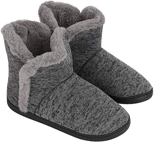 Men Snow Boots Hiking Ankle Bootie Men's House Slippers Socks Dorm Slippers Novelty Bed Winter Warm Slipper Boots Non Slip Indoor Bedroom Slippers Xmas Gifts