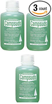 Sierra Dawn Campsuds Outdoor Soap in Nalgene Bottle, Biodegradable Environmentally Safe All Purpose, Camping Hiking Backpacking Travel, Multipurpose Dishes Shower Hand Shampoo