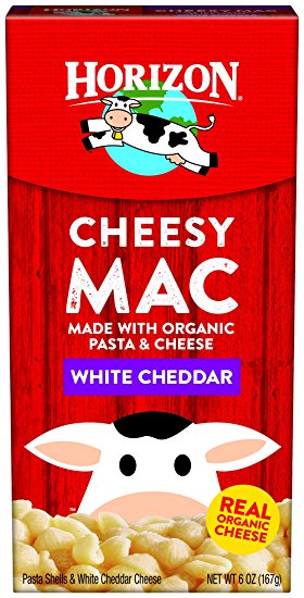 Horizon Organic Classic Mac Cheese, Pasta Shells and White Cheddar, 6 Ounce
