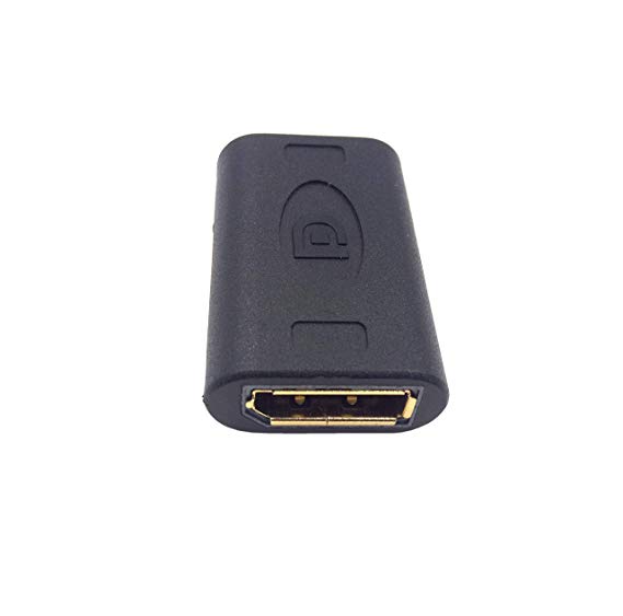 Haokiang DisplayPort to DisplayPort Coupler (DP to DP) Female to Female Coupler Adapter