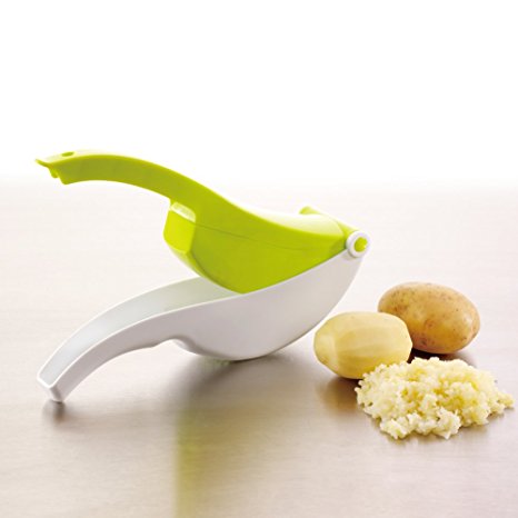 All in One Potato Ricer, Masher and Baby Food Strainer, Green