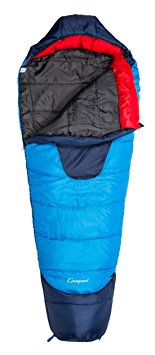 Campsod 2017 New Style Ultralight Cotton Mummy Sleeping Bag Open-toed for Adults Backpacking,Hiking,Camping