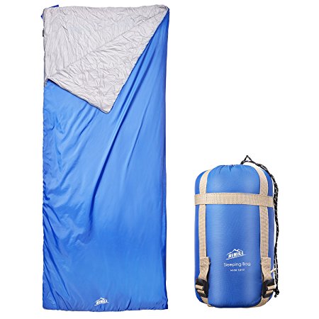 HiHiLL Sleeping Bag - Lightweight Portable, Waterproof, Traveling, Hiking Activities, Camping, with Storage Bag