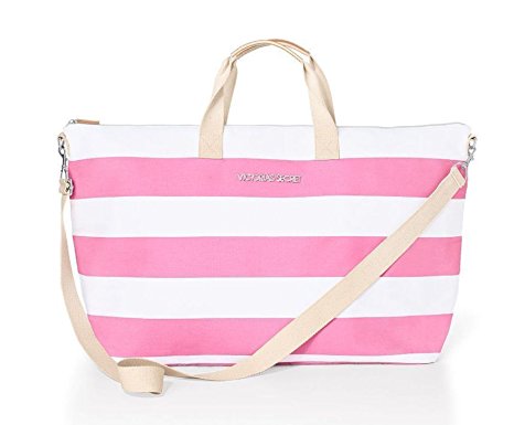 Victorias Secret Duffle Beach Weekender Tote Bag Getaway 2013 Limited Edition