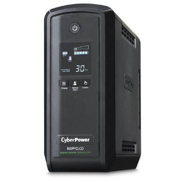 CyberPower CP850PFCLCD PFC Sinewave UPS 850VA 510W PFC Compatible Mini-Tower