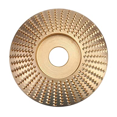 Grinder Wood Tungsten Carbide Grinding Wheel Grinder Shaping Disc Bore Wood Sanding Carving Tool Woodworking Angle Grinder Attachment