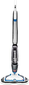 Bissell Lightweight SpinWave Expert Hard Floor Spin Mop, 20393,White/Black