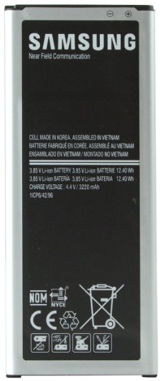 Samsung Galaxy Note 4 Standard Battery (3220mAh) NFC - Frustration-Free Packaging - Black