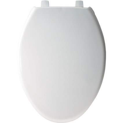 Bemis 7800TDG000 Plastic Toilet Seat  Elongated White