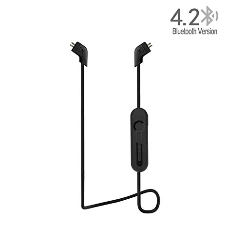 Bluetooth Audio Cable, KZ Earphone Wireless Replacment Cable KZ ZST ED12 ZSR ZS10 ES3 ES4 Headphones