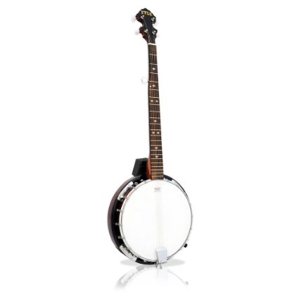 PYLE-PRO PBJ60 5 String Banjo with Chrome Plated Hardware