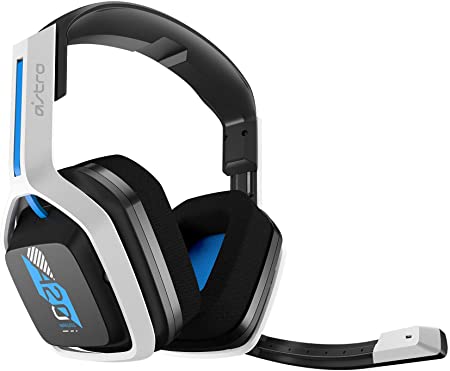 ASTRO Gaming A20 Wireless Headset Gen 2 for PlayStation 5, PlayStation 4, PC & Mac - White/Blue