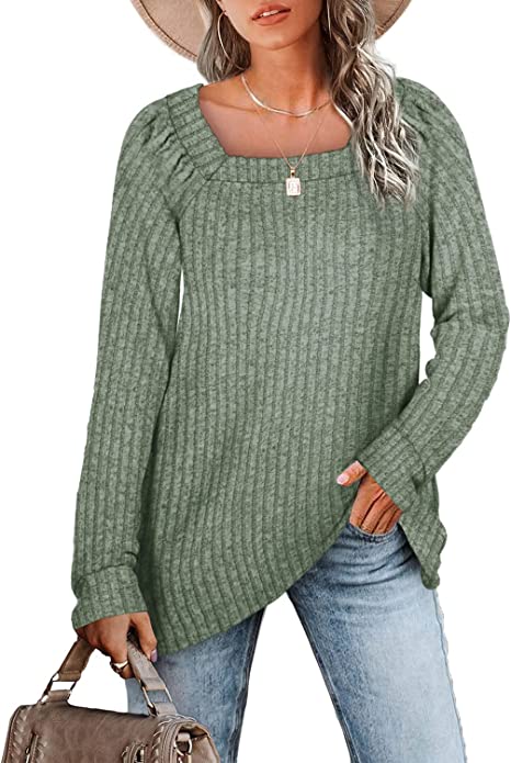 Aokosor Sweatshirts for Women Casual Long Sleeve Shirts