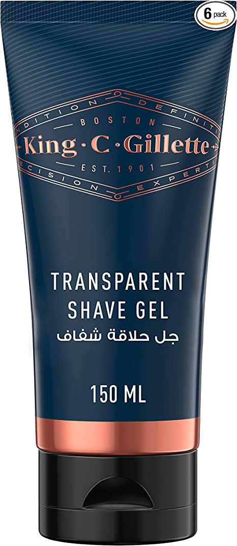 King C Gillette Transparent Shave Gel