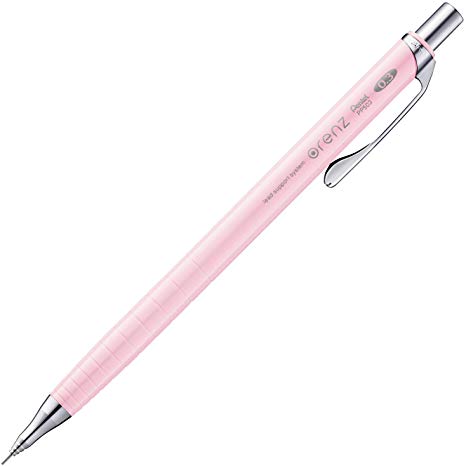 Pentel Mechanical Pencil, Orenz 0.3mm, Pastel Pink (XPP503-P2)