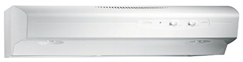 Broan QS130WW  220 CFM Under Cabinet Hood, 30-Inches, White