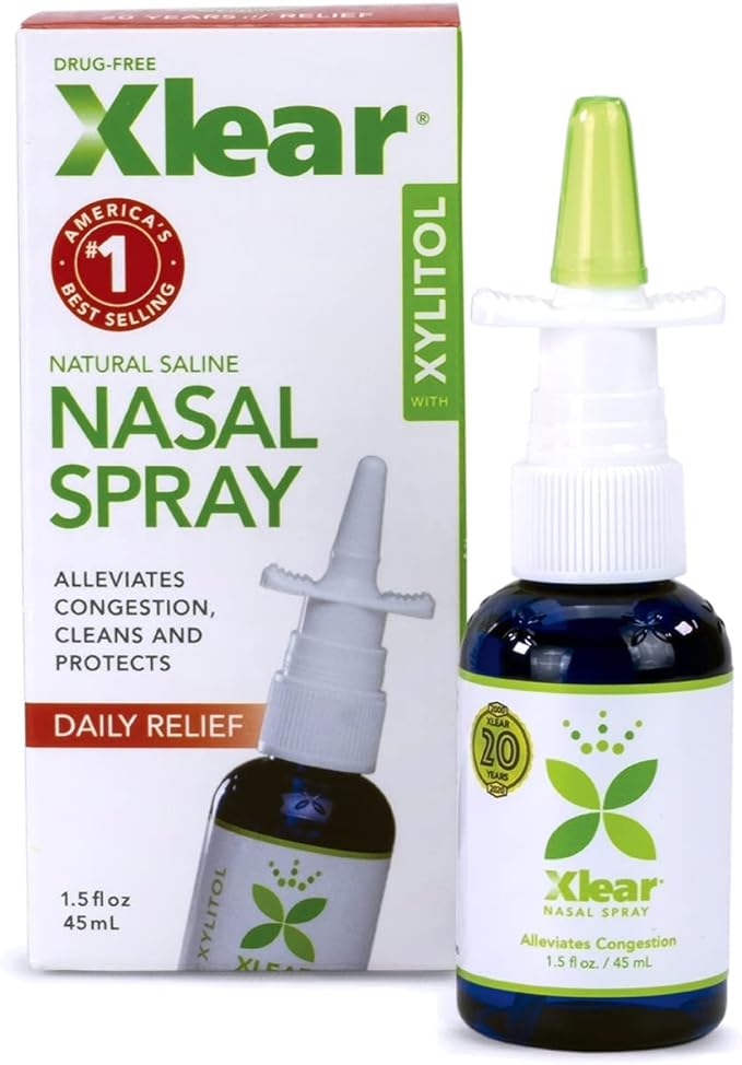 Xlear Nasal Spray for Sinus Relief 1.5 fl oz