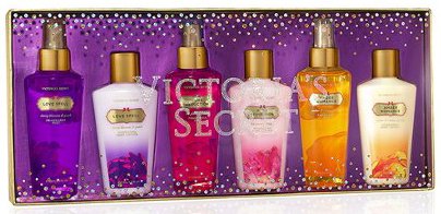 Victoria's Secret Garden Collection Mini Body Lotion & Body Mist Set - 6 Pcs Gift Set