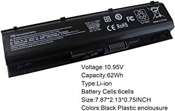 Gomarty New PA06 Laptop Battery Compatible for HP Omen 17 17-w 17-ab200 17t-ab00 Series 17-w000 17-w200 17-ab000 17t-ab200 849571-221 849911-850 HQ-TRE HSTNN-DB7K PA06062 TPN-Q174