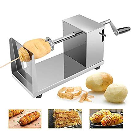 Uten Potato Twister Spiral Potato cutter Stainless Steel Slicer Machine For Fruit, Potatoes, Tornado Chips, Cucumber or Carrots