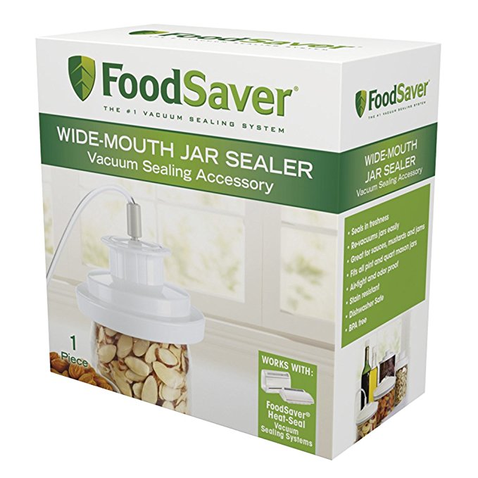 FoodSaver Wide Mouth Jar Sealer