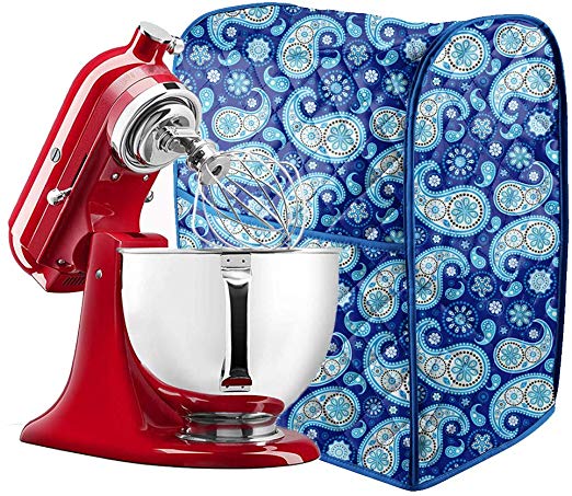 5-8 Quart Stand Mixer Cover, Dust Cover with Pockets Compatible with KitchenAid Mixers, Sunbeam Mixers, Cuisinart Mixers, Kitchen & Dining Small Appliance Dust Cover