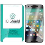 IQ Shield Tempered Glass - Huawei Nexus 6P Glass Screen Protector 2015 Ballistic Glass  Warranty Replacements - 999 Transparent HD Shield  9H Hardness  Shatter-Proof  Bubble-Free