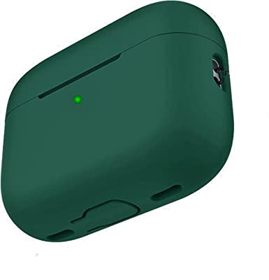 Miracase Upgrade Cover for Airpods Pro 2 2022 Launch Case, Triple Layer Protective Liquid Silicone Case for AirPods Pro 2nd Gen (Forest Green)