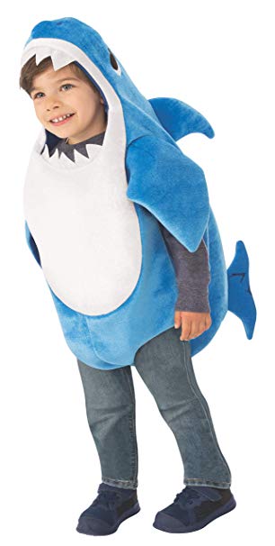 Rubie's Kid's Daddy Shark Costume with Sound Chip