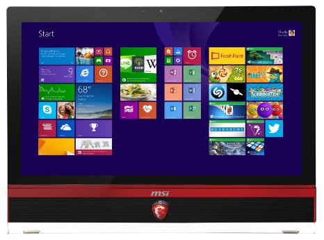 MSI AG270 2QC-045US 27" All-in-One Touchscreen Gaming Desktop i7-4710HQ Geforce GTX970M 12GB 2TB  (Black/Red)