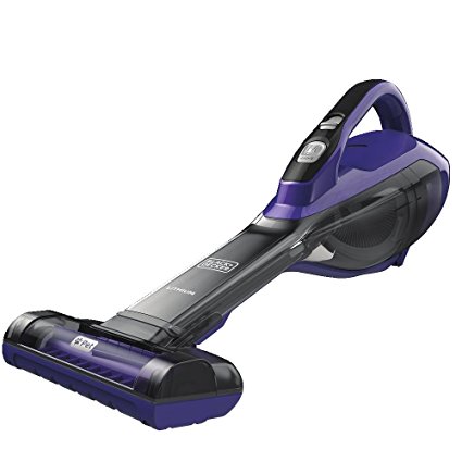 BLACK DECKER HLVA325JP07 Lithium Pet Hand Vac, Purple, Pet Purple