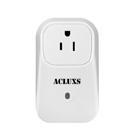 MONOCO WiFi Smart Plug,Intelligent WiFi Cell Phone Wireless Remote Control Switch Timer Smart Power Socket Plug iPhone iPad Android Smartphone APP (White)