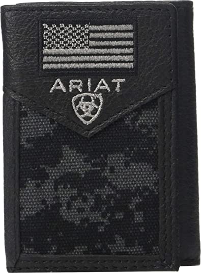 Ariat Men's Sport Patriot Trifold Wallet