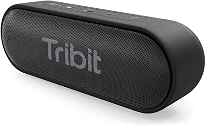 Tribit XSound Go Bluetooth Speakers - 12W Portable Speaker Loud Stereo Sound, Rich Bass, IPX7 Waterproof, 24 Hour Playtime, 66 ft Bluetooth Range & Built-in Mic Outdoor Party Wireless Speaker
