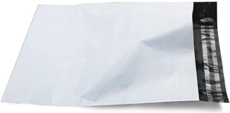 PAPRMA 100 Pcs 10" x 13"White Poly Mailers Envelopes Shipping Bags Self Sealing