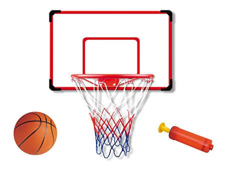 Indoor/Outdoor XL Big Basketball Hoop Set - 27" x 18" Backboard   15" Rim